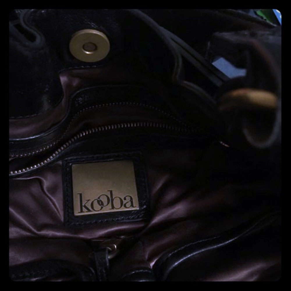 Kooba brand black handbag